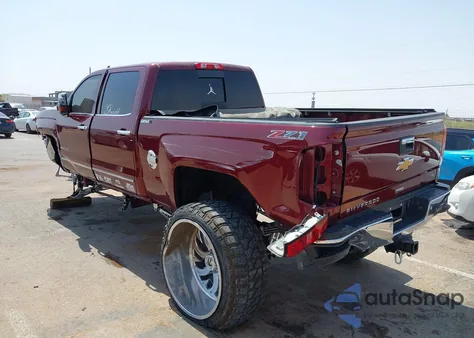 2015 Chevrolet Silverado 2500Hd Ltz из США, поврежденный, VIN 1GC1KWE84FF632229